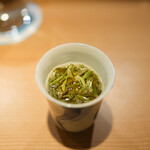 東麻布 天本 - 下関のもずくと秋田のジュンサイ