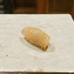 東麻布 天本 - コリコリのマコガレイ