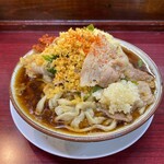 肉めん 肉めし すず気 - 肉めん720円（中盛無料、コールは全部）