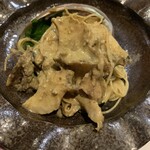 おいっちゃ - 蒸し鮑　キモソース　カッペリーニ