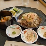 Karuizawa 72 Golf Kita Course - すだち蕎麦と信州サーモン小丼　2,500円