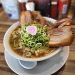 焼豚中華そば 啜る - 焼豚中華そば(焼豚2枚)