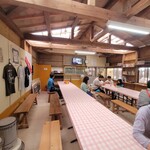 白馬鑓温泉小屋 - 食堂兼談話室