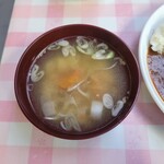 白馬鑓温泉小屋 - 味噌汁