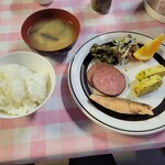 白馬鑓温泉小屋 - 朝食