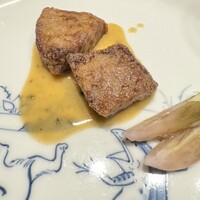 肉料理ふくなが - 牛の唐揚げ