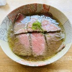 酒楽亭 空庵 - 知多牛とぶどう山椒の塩らーめん