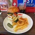 ブラザーズ - 一推しシラチャーバーガー　全体像