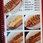 ブラザーズ - ホットドッグメニュー