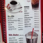 ブラザーズ - ドリンク　シェーク　メニュー
