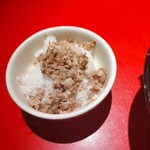 ラーメン 厚木家 - ライス♪チャーシューまぶし♪