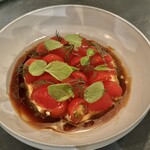 Oil  - フレッシュトマト、スイカ、マスカルポーネ、ハーブ