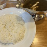 スマトラカレー 共栄堂 - ライス軽め