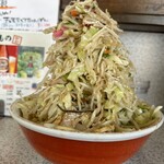 わたなべ - 麺2玉、野菜大盛