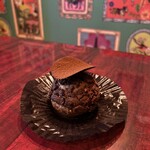 Chocolaterie 4 - オシャレしちゃったショコラ シュークリーム♥️ザクザクのシュー皮の中はチョコレートクリームとマスカルポーネクリーム。