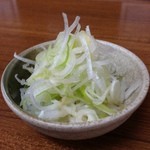 どでん - 小口ねぎ（\50）