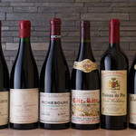 Other, we offer approximately 200 types of French wine. Please ask the sommelier for details.