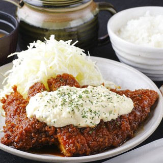 ★Shin-Nagoya Meshi!! ︎Miso mayonnaise chicken set, let's try it! ︎