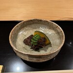 にくの匠 三芳 - 牛テールと南瓜の焼物