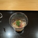 にくの匠 三芳 - もずくと山芋の素麺