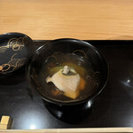 にくの匠 三芳 - 鮑と冬瓜　おにくの出汁椀