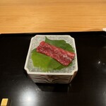 にくの匠 三芳 - 牛トロお造り