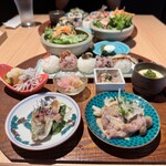 農絆卓恵 地産美食の小皿料理 - 