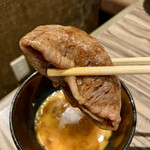 焼肉 ジャンボ 本郷店 - 野原焼（溶き卵バージョン）