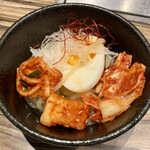 焼肉 ジャンボ - 特製冷麺（キムチ乗せ）