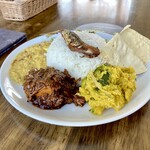 The Colombo - ライス＆カリー。これで1,000円。お値打ち