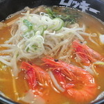 帯広ロッキー - えびラーメン　９００円　2014.4