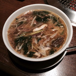 Yakiniku Shusai Miki En - テールスープ
                        