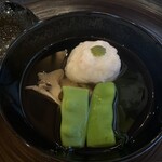 Karuizawa Japanese cuisine Oshima - 車エビのしんじょ