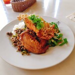 カフェバザール - 豚挽き肉とバジルのタイ風炒めごはん