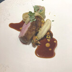 レストラン ローブ - 鴨　トウモロコシ