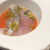 レストラン ローブ - 鯵・ガスパチョ