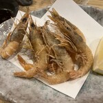 釣か飯 - 地エビの唐揚げ