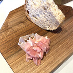 misola - 生ハム、パン