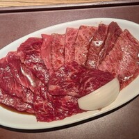 焼肉 しんうち 神楽坂 - 和牛ロース御膳（160g）