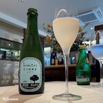 プチレストラン ブーケ・ド・フランス - Kimori Cidre DryとPerrier