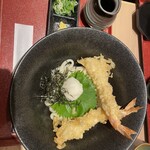 杵屋 - 冷やし大海老天おろしうどん