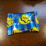 キッチン ブルー グローブ - お菓子のアップ