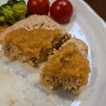 キッチン ブルー グローブ - 残りハーフのテリーヌ