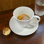 キッチン ブルー グローブ - ホワイトコーヒーを忘れてた