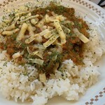 レストハウスとがり - 野沢菜キーマカレー