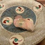 たつ福 - 鮃昆布締め