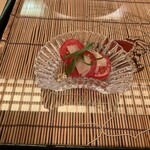 たつ福 - ガリ トマト