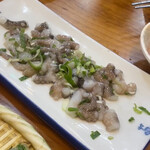 済州家 - 生だこ刺し