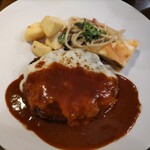 カフェテリア アメニティ - チーズハンバーグ