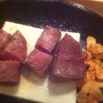 銀座和縁 - ウェットなエイジングビーフ